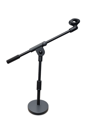 پایه میکروفن قاریخوانی سهتکه تمام فلز کف چدنی MADA مدل NB-209