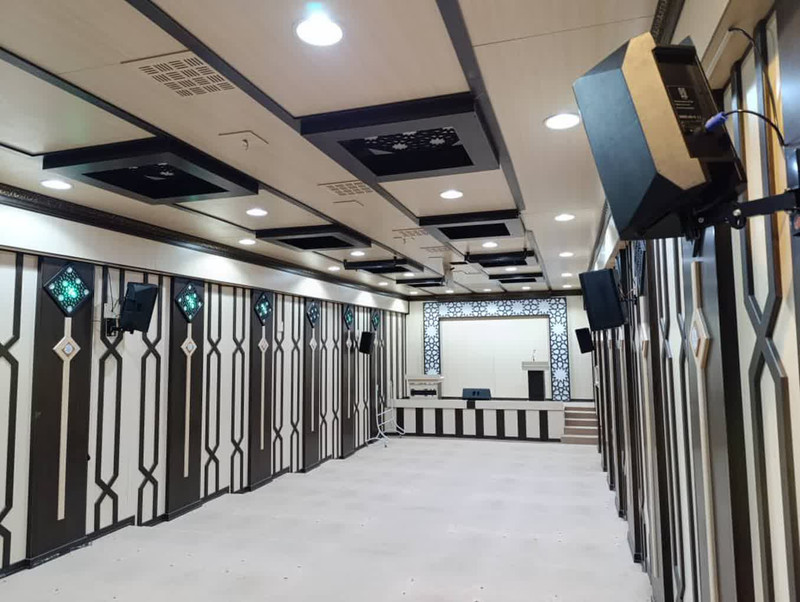 نصب سیستم صوتی سالن ورزشی